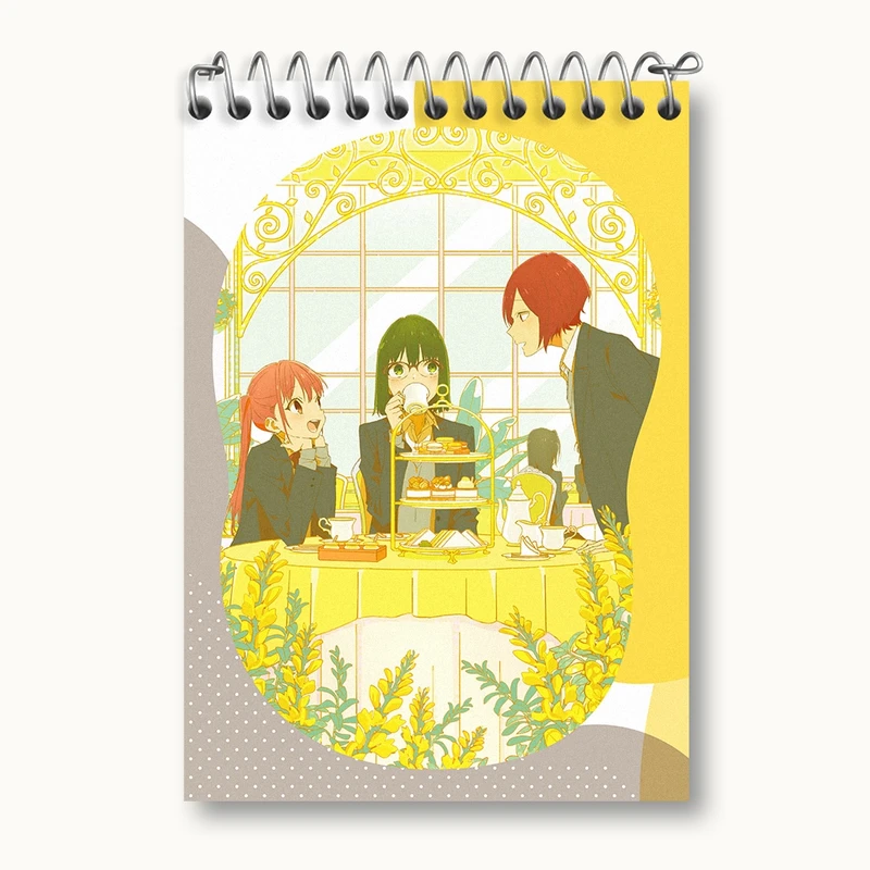 دفتر یادداشت 50 برگ خندالو مدل انیمه هوریمیا (Horimiya) کد 33651