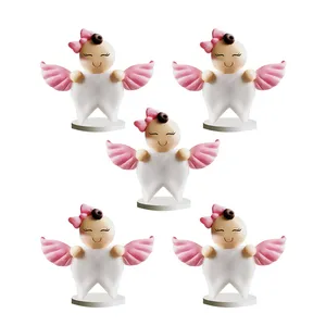 گیفت مدل دندانی دخترانه طرح فرشته بسته 5 عددی