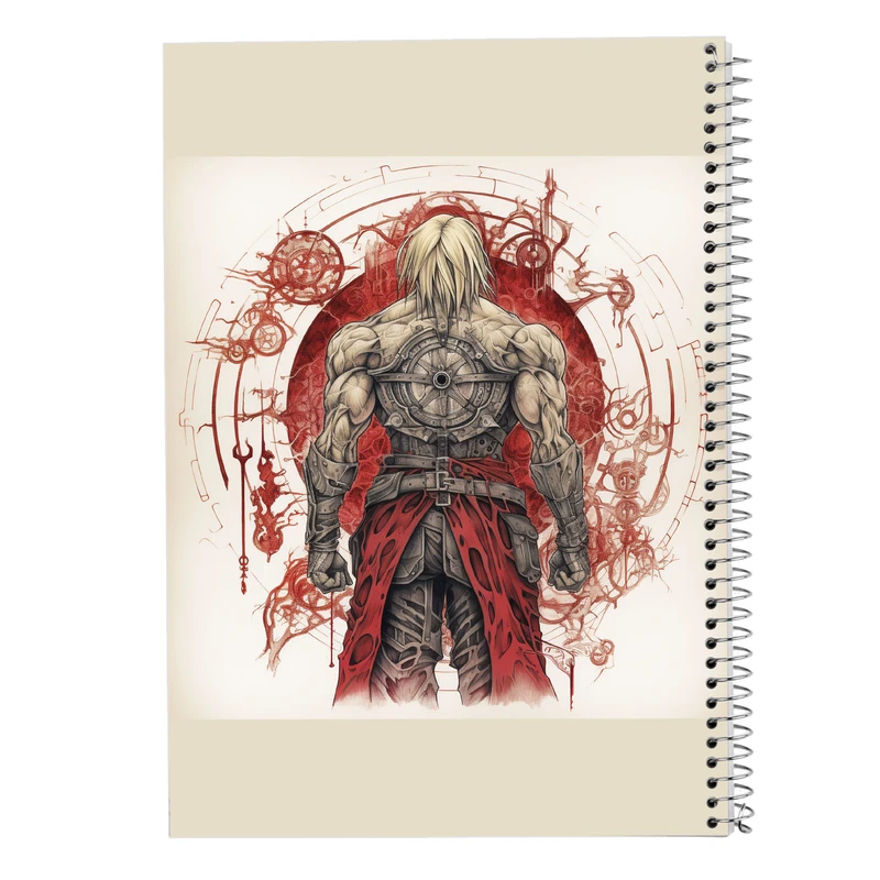 دفتر نت موسیقی 50 برگ مدوپد مدل Fullmetal Alchemist کد DF2341