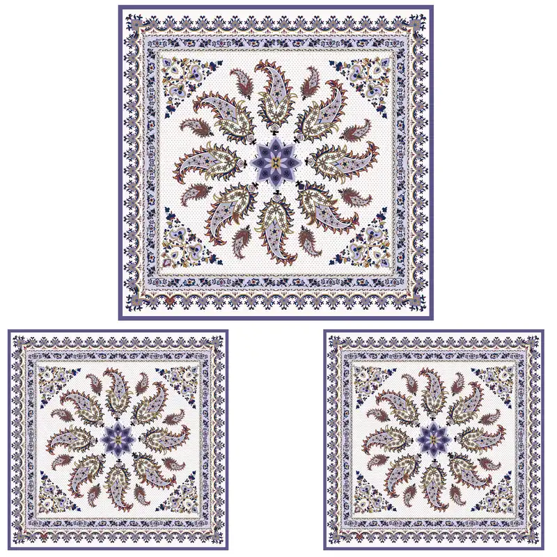 رومیزی سه تکه طرح سنتی کد 140070