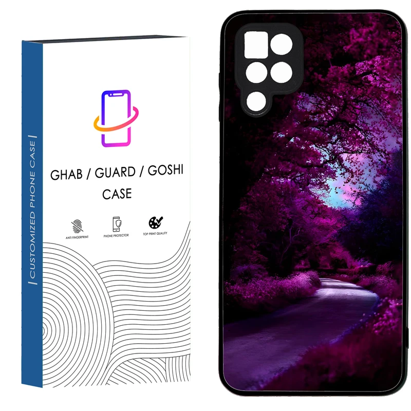 کاور قاب گارد گوشی طرح دخترانه کد 52 - TPU مناسب برای گوشی موبایل سامسونگ Galaxy A12