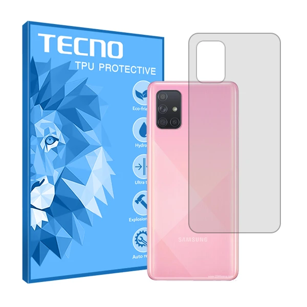 محافظ پشت گوشی شفاف تکنو مدل HyGEL مناسب برای گوشی موبایل سامسونگ Galaxy A71