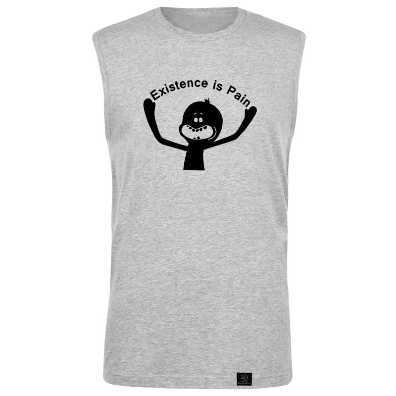 تاپ مردانه 27 مدل EXISTENCE IS PAIN کد WN697