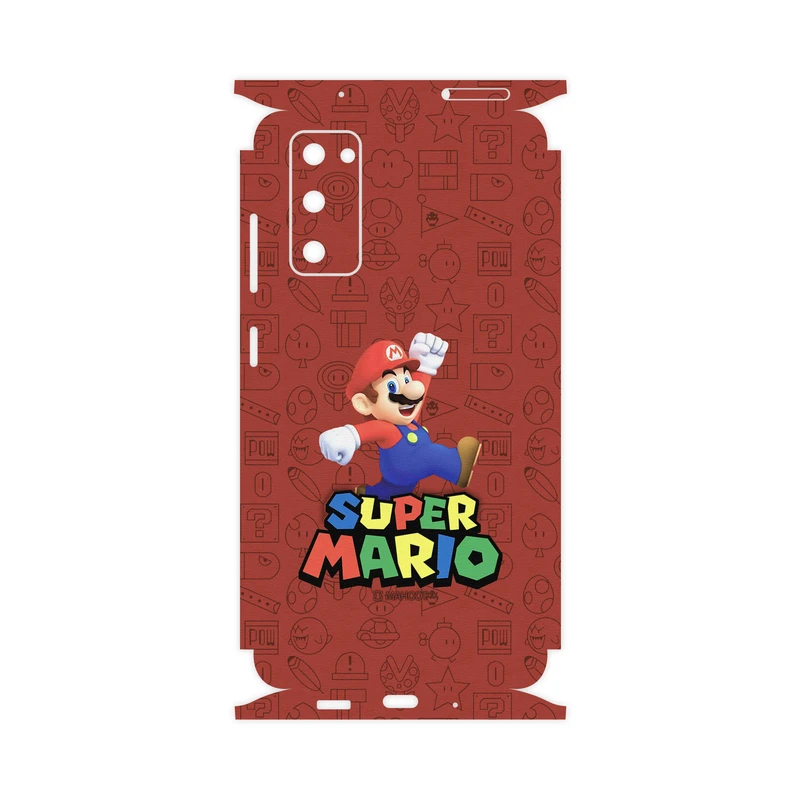 برچسب پوششی ماهوت مدل Super-Mario-Game-FullSkin مناسب برای گوشی موبایل سامسونگ Galaxy S20 FE