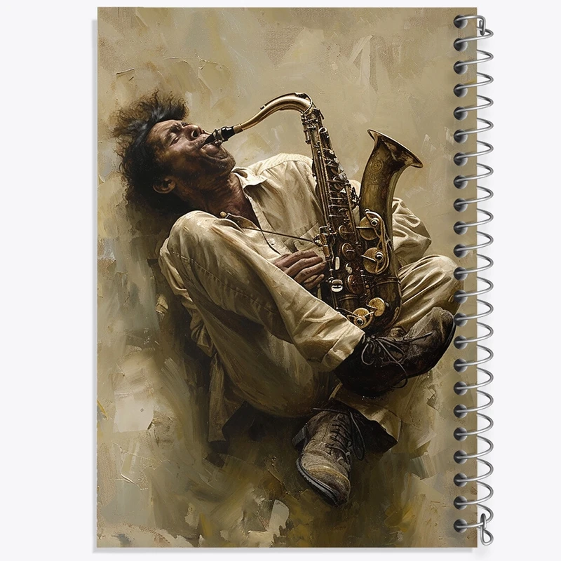 دفتر نت موسیقی 50 برگ خندالو مدل موسیقی کد F451