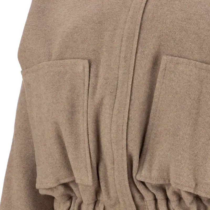 کت زنانه سرژه مدل 232130 رنگ  قهوه ای