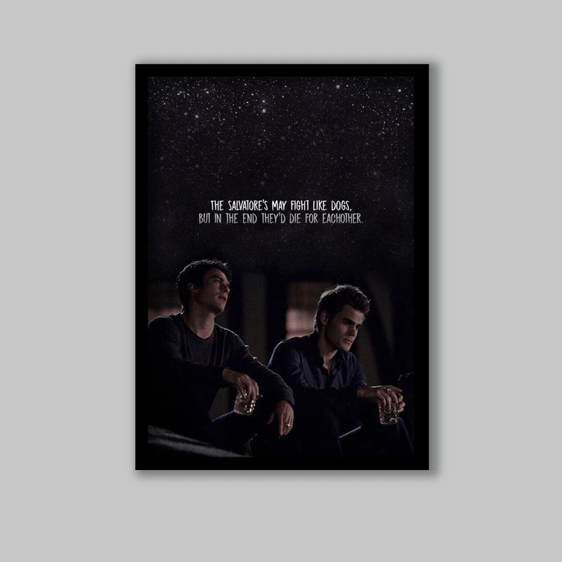 تابلو لیلیان طرح سریال خاطرات خون آشام کد LA-G11461-2