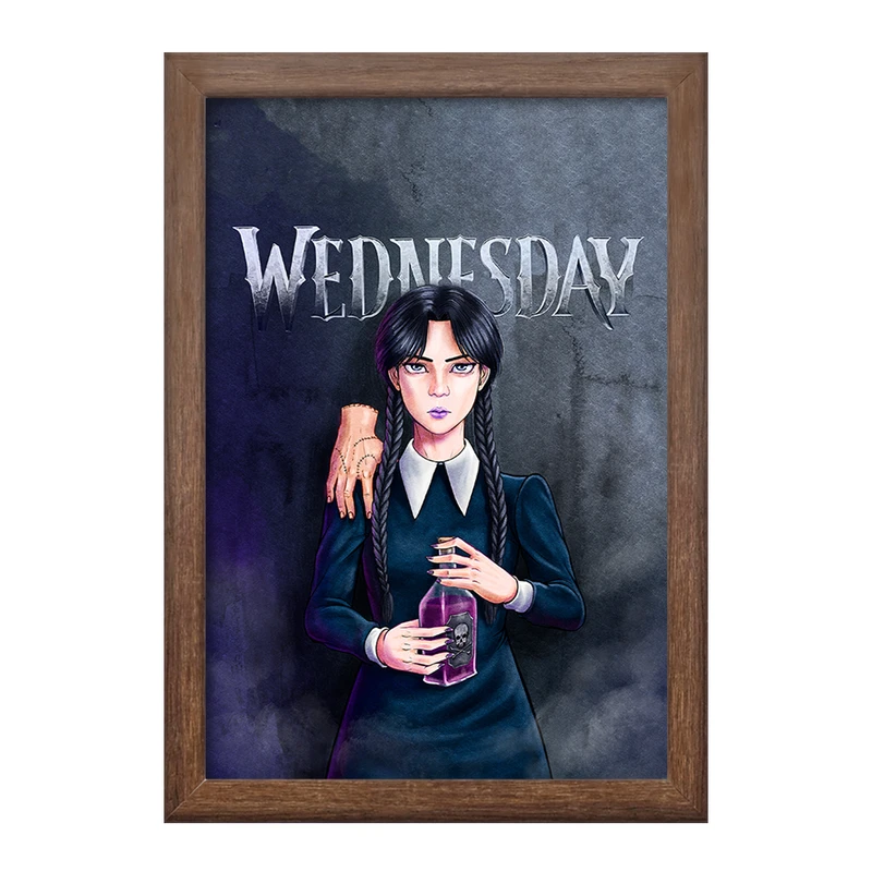 تابلو خندالو طرح ونزدی (Wednesday) کد F2454
