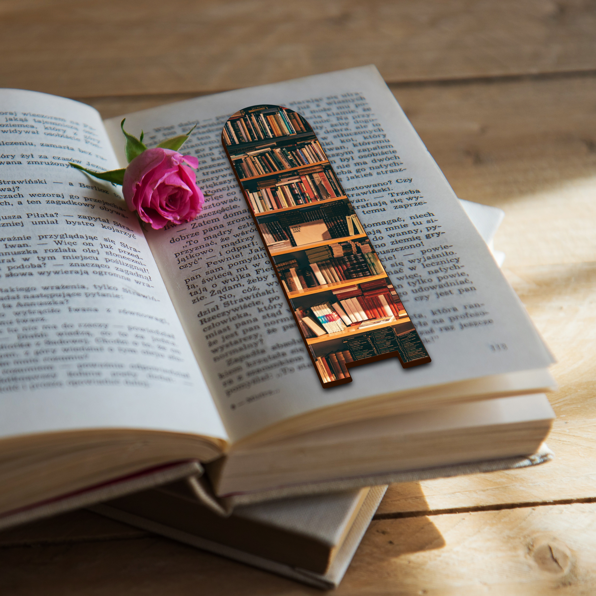 نشانگر کتاب لوکسینو مدل کتابخانه Bookland_6