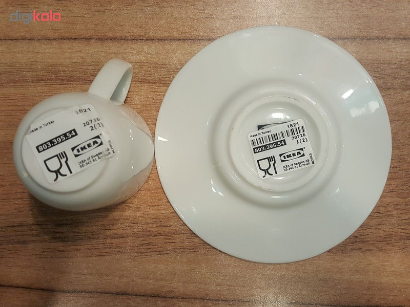 فنجان و نعلبکی ایکیا مدل Ofantligt