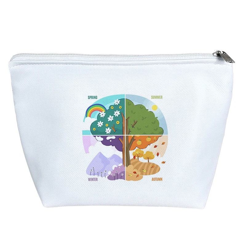 کیف لوازم آرایش دخترانه خندالو مدل فصل ها کد H616