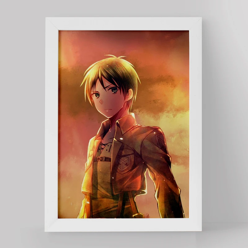 تابلو خندالو مدل ارن یگر انیمه اتک آن تایتان کد 11008