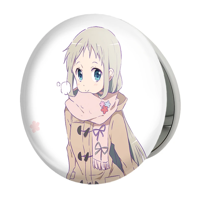 آینه جیبی خندالو طرح میکو هونما انیمه آنوهانا مدل تاشو کد 31957