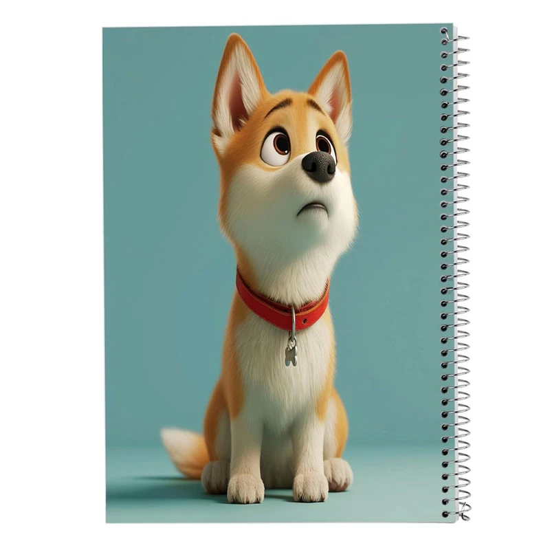 دفتر نقاشی 50 برگ مدوپد مدل سگ و گربه کد DF17295