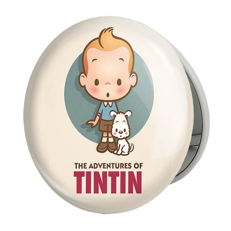 آینه جیبی خندالو طرح ماجراهای تن تن مدل تاشو کد 3349 