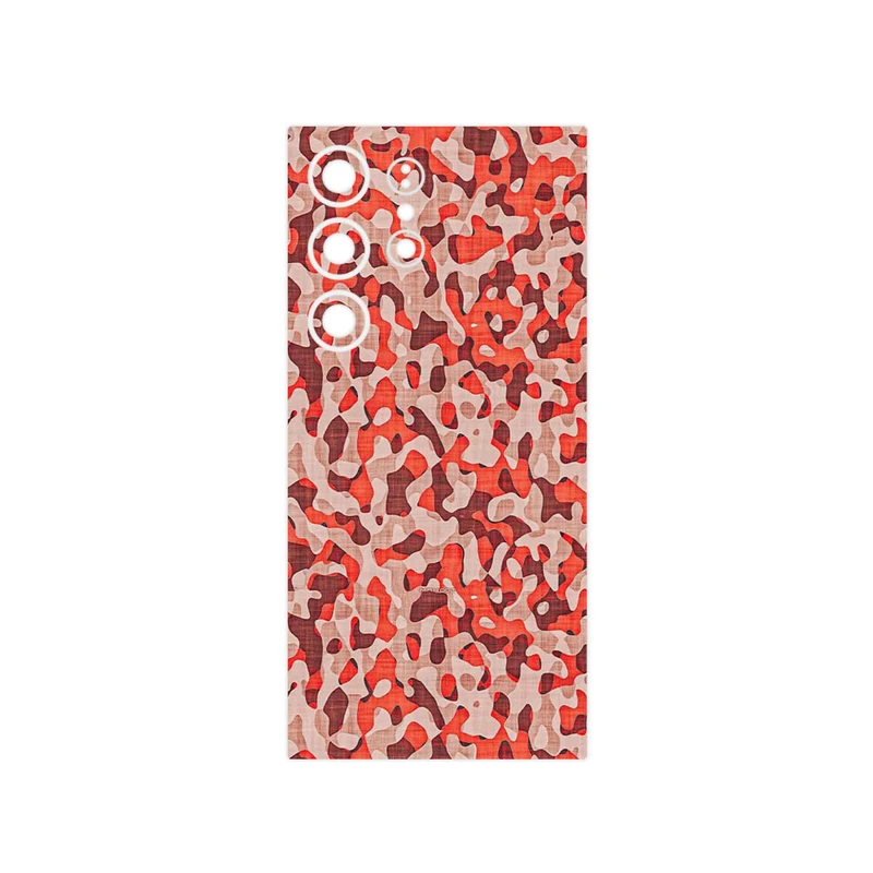 برچسب پوششی ماهوت مدل Red Infantry Army مناسب برای گوشی موبایل سامسونگ Galaxy S24 Ultra