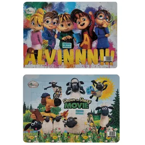 پازل 30 تکه رویش طرح پسرانه کد P03 مجموعه 2 عددی