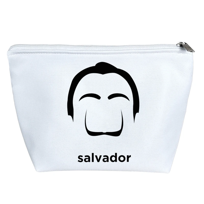 کیف لوازم آرایش دخترانه خندالو مدل سالوادور دالی کد 2179