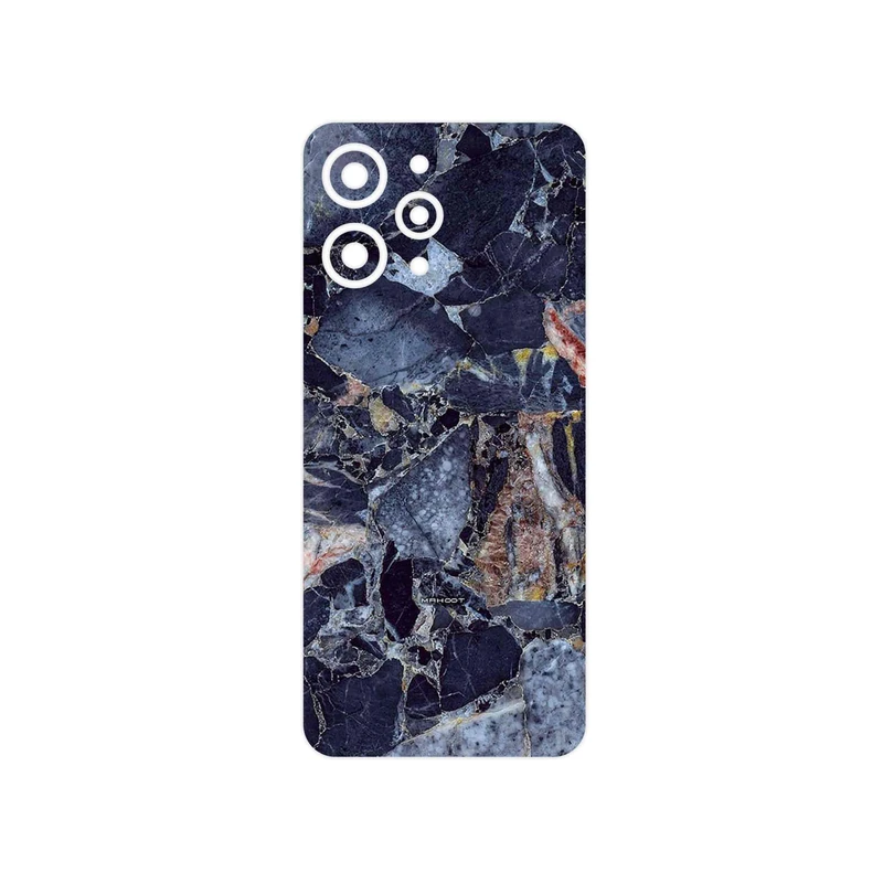 برچسب پوششی ماهوت مدل Broken black marble مناسب برای گوشی موبایل شیائومی Redmi 12