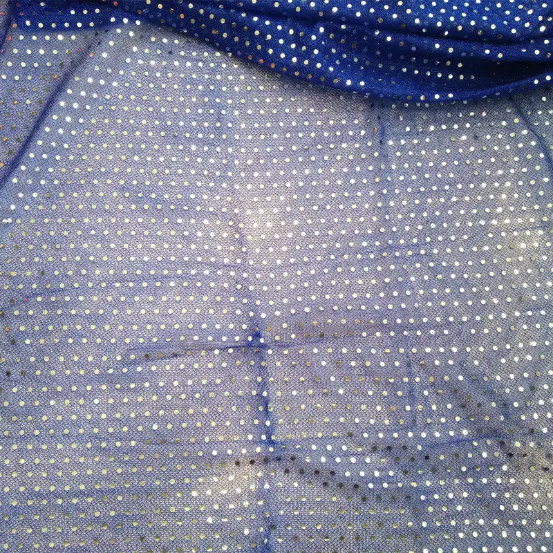 پارچه لباس مدل تور پولک دار