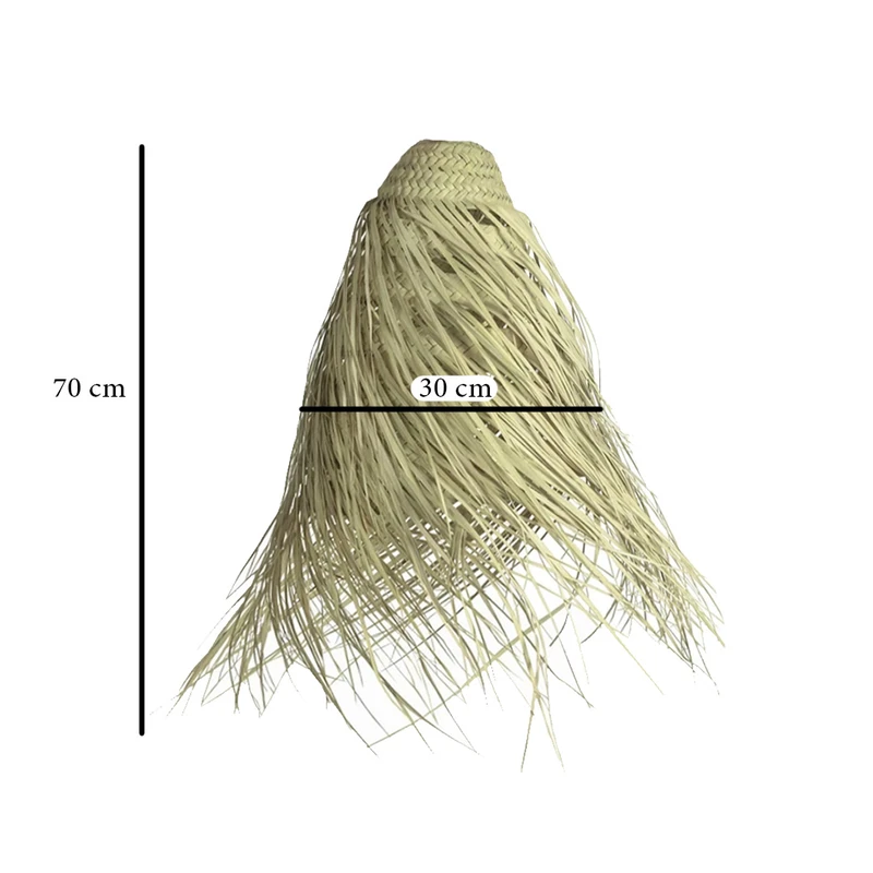 عکس شماره 2 : لوستر حصیری مدل افشون