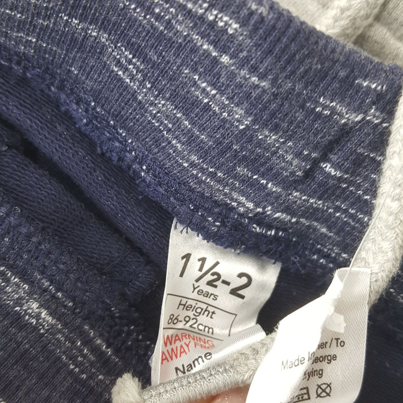 شلوار پسرانه جورج مدل Navy Marl Joggers - مجموعه 5 عددی