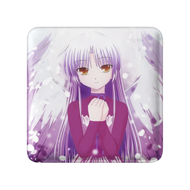 پیکسل خندالو طرح کاناده انیمه آنجل بیتس مدل مربعی کد 31922