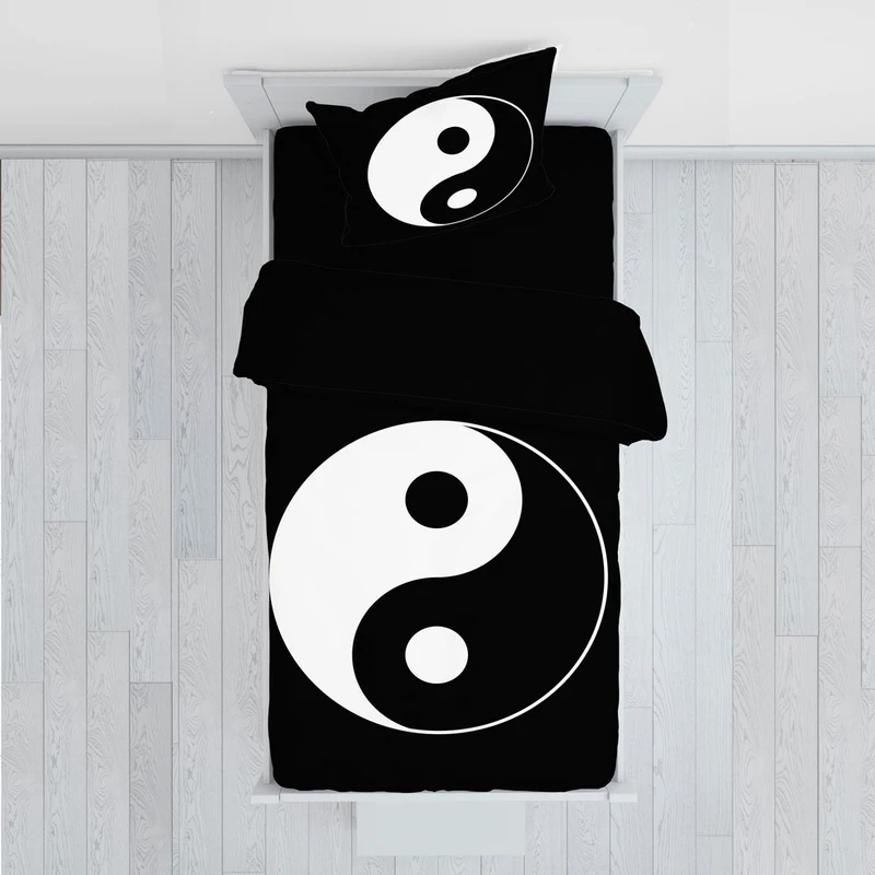 سرویس روتختی مدل yin yang TXY435 یک نفره 5 تکه