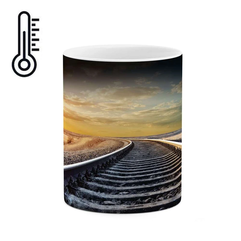 ماگ حرارتی کاکتی مدل منظره کد mgh13164