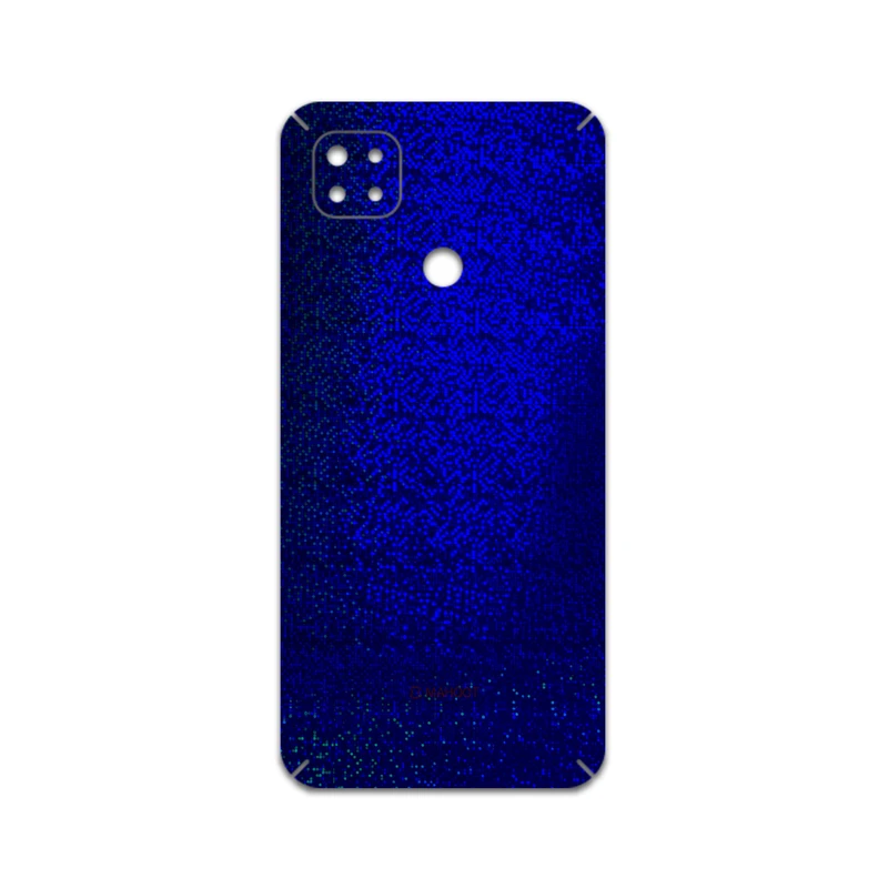 برچسب پوششی ماهوت مدل Blue-Holographic مناسب برای گوشی موبایل شیائومی Redmi 9C NFC