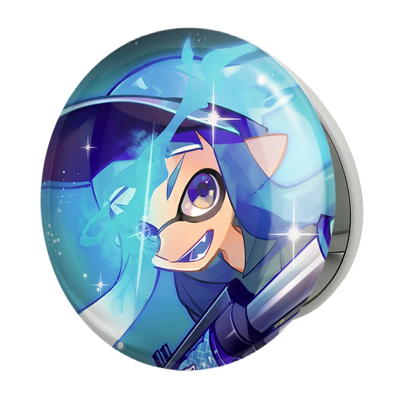 آینه جیبی خندالو طرح بازی اسپلاتون (Splatoon) مدل تاشو کد 33297
