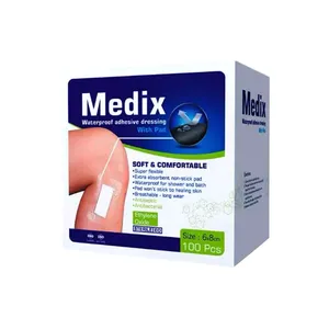 پانسمان آماده مديکس lng ضدآب  بسته 6 عددی