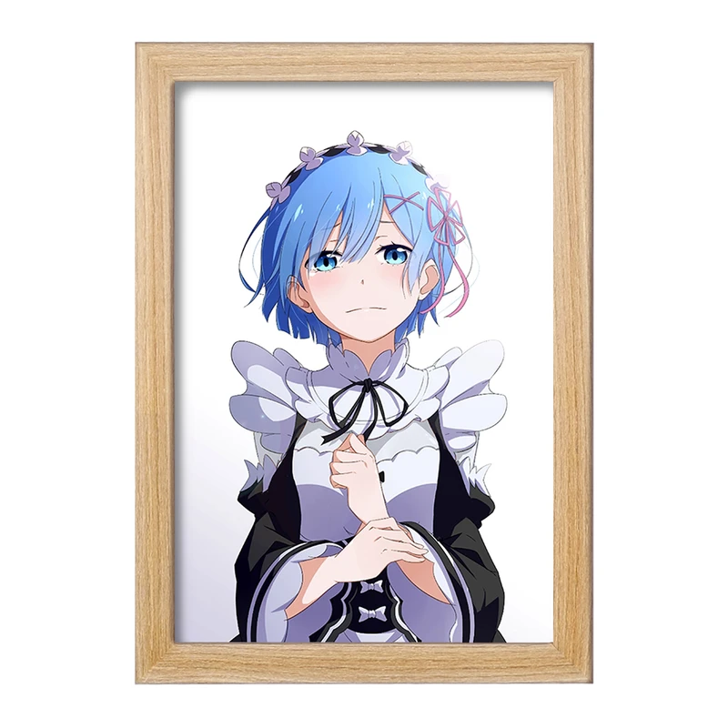 تابلو خندالو مدل رم انیمه دختر  کد 12119