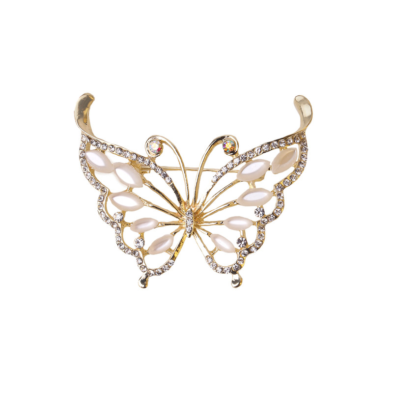 گل سینه دخترانه مدل پروانه788 گل سینه دخترانه مدل پروانه788