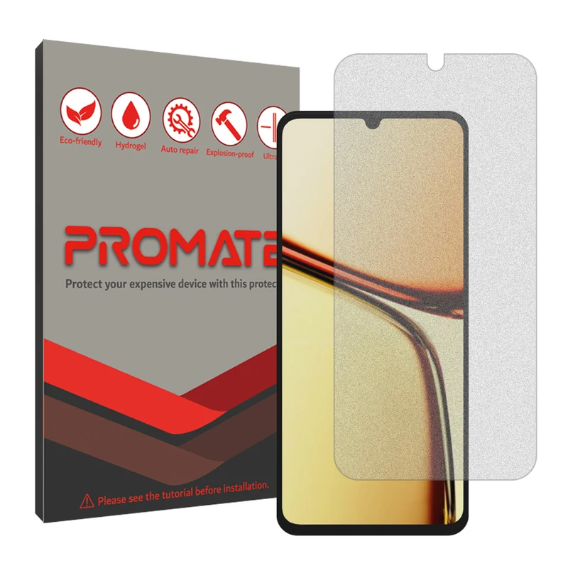 محافظ صفحه نمایش مات پرومیت مدل Resistant‌ مناسب برای گوشی موبایل ریلمی C61