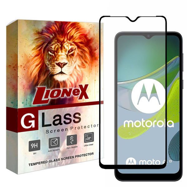 محافظ صفحه نمایش سرامیکی مات لایونکس مدل MCERAMLION مناسب برای گوشی موبایل موتورولا Moto E13