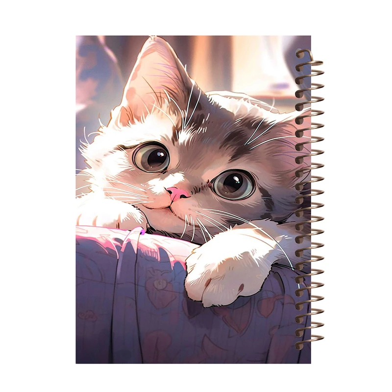دفتر مشق 100 برگ مدل گربه کد H413