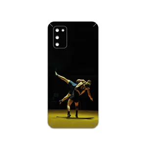 MAHOOT Wrestling Cover Sticker for Samsung Galaxy M02s