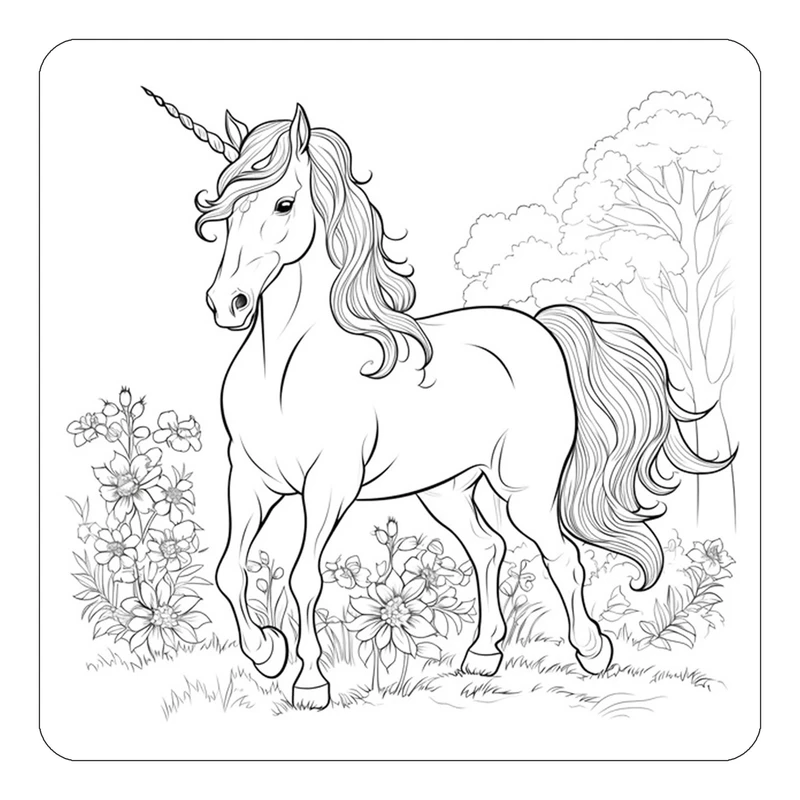 مگنت کاکتی طرح اسب تک شاخ و یونیکورن مدل mp31560