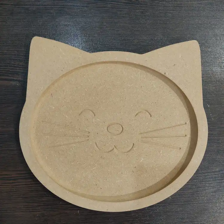 بشقاب چوبی خام مدل hds1076m16kh