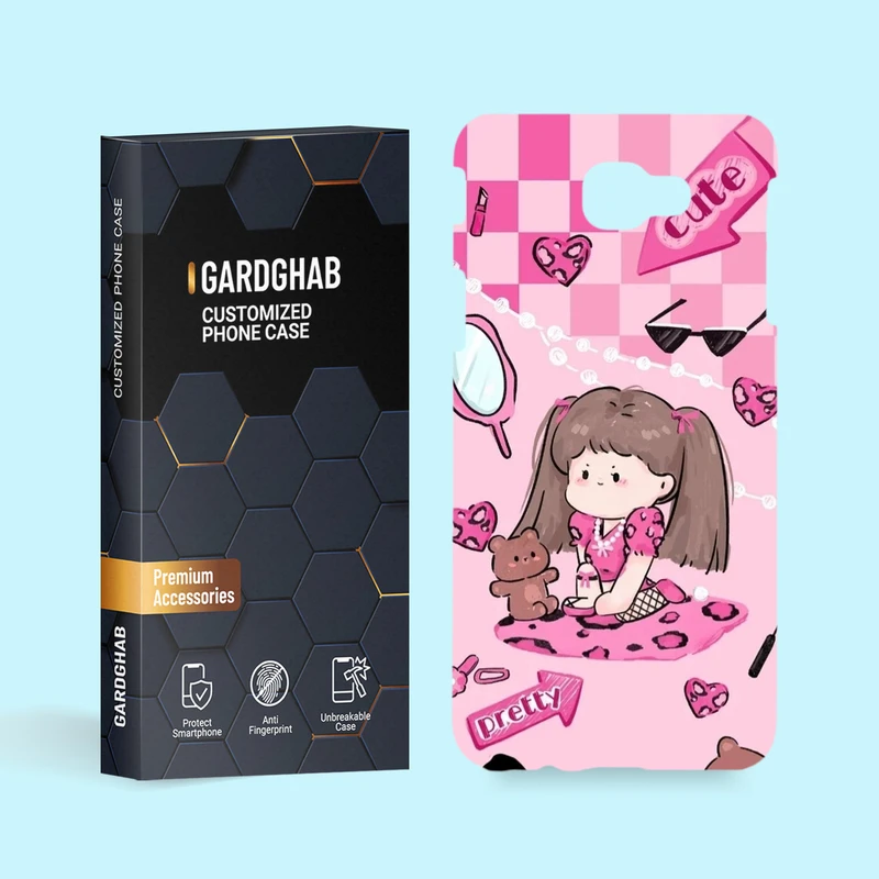 کاور گارد قاب مدل دخترانه مناسب برای گوشی موبایل سامسونگ Galaxy J5 Prime 