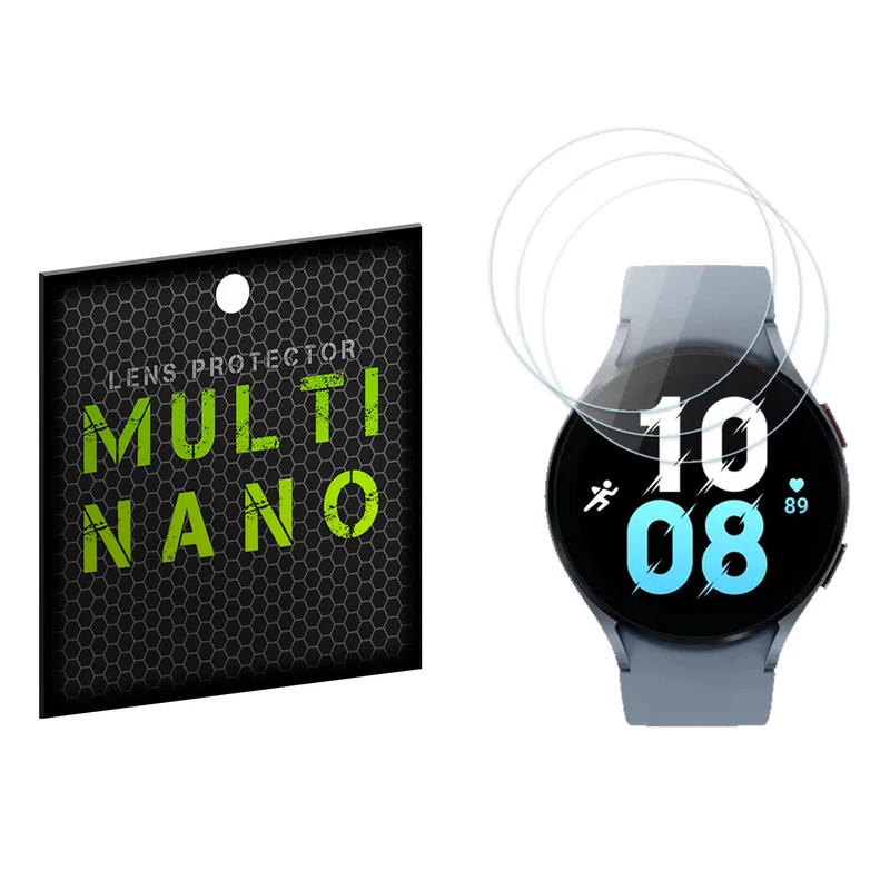 محافظ صفحه نمایش مولتی نانو مدل X-S3N مناسب برای ساعت هوشمند سامسونگ Galaxy Watch 5 SM-R910 44mm بسته سه عددی