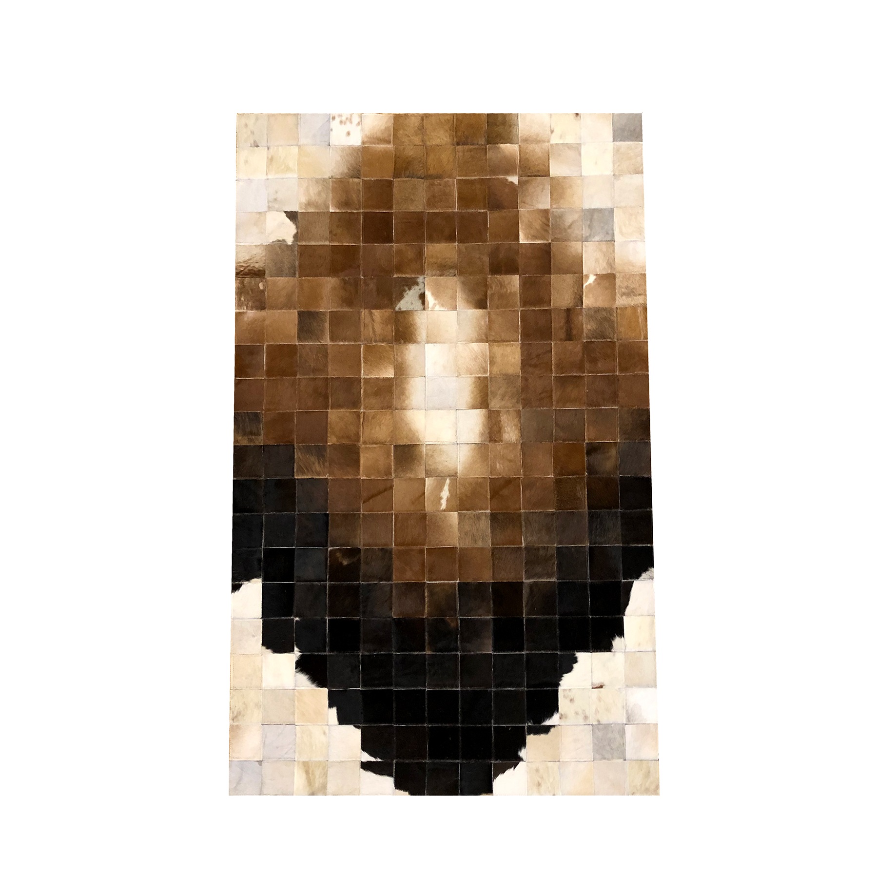 کلاژ فرش پوست و چرم مدل 12020