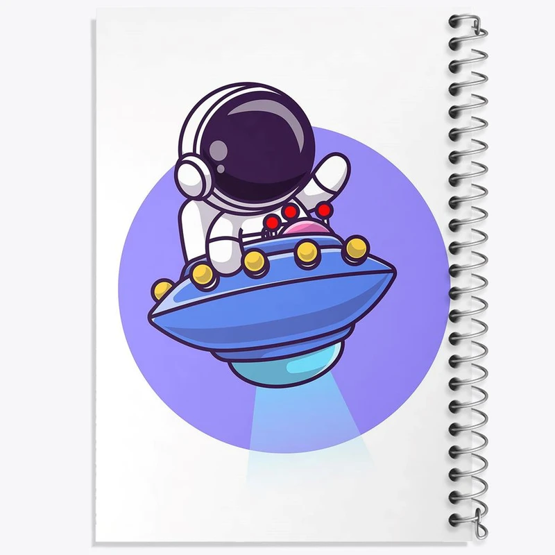 دفتر نت موسیقی 50 برگ خندالو مدل فضانورد کد 25065