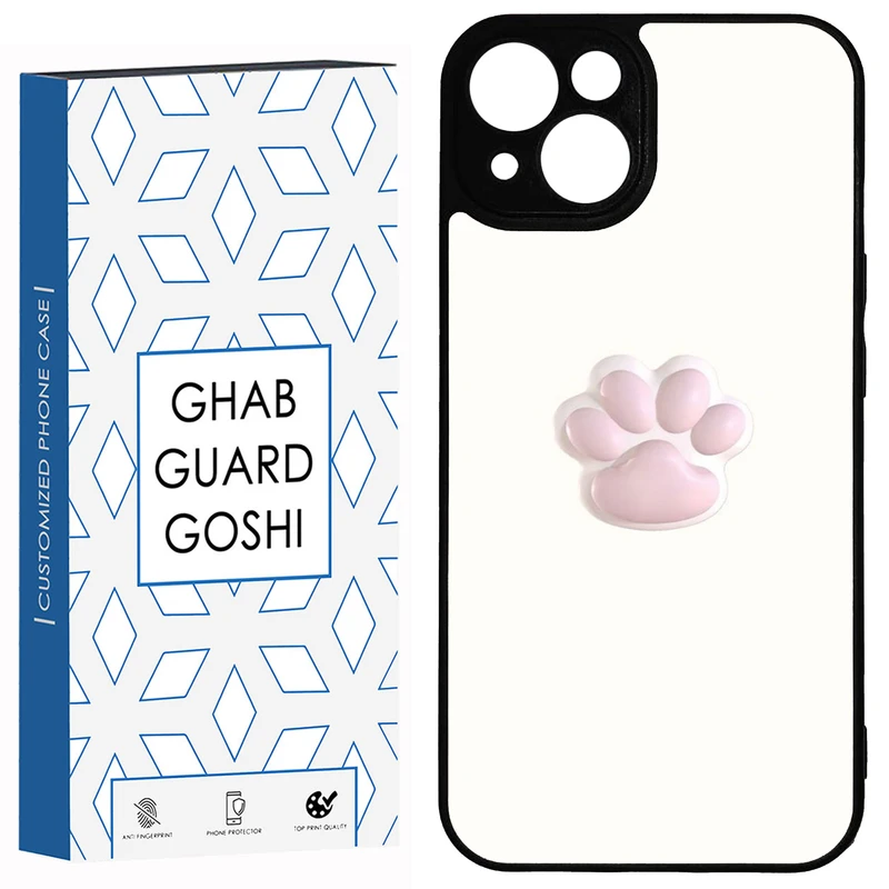 کاور قاب گارد گوشی طرح گربه کد TPU-329 مناسب برای گوشی موبایل اپل iPhone 13 / 14