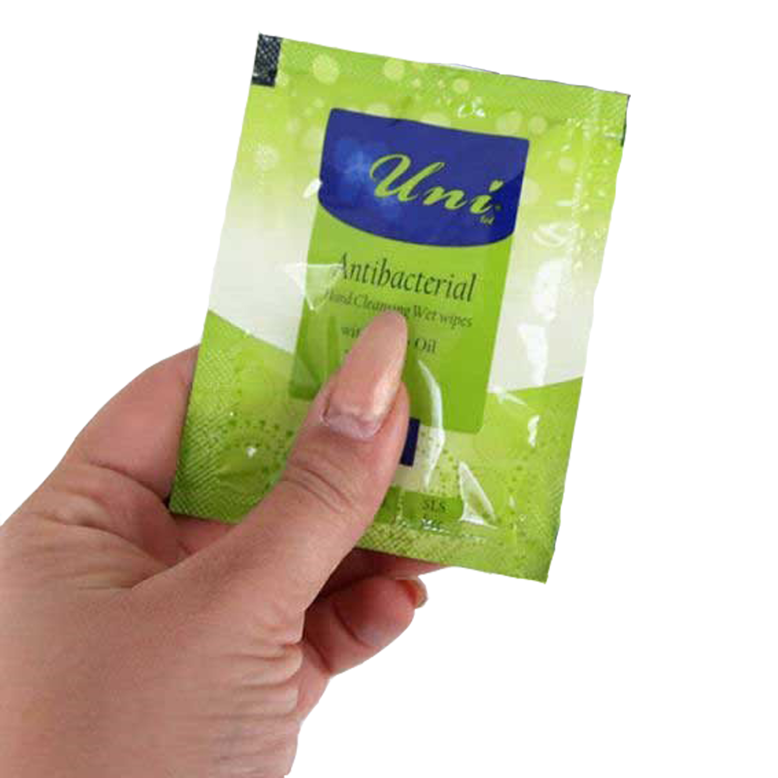 دستمال مرطوب یونی لد مدل آنتی باکتریال بسته 50 عددی