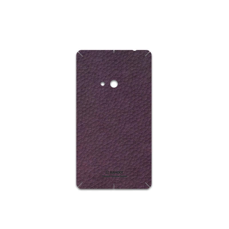برچسب پوششی ماهوت مدل Purple-Leather مناسب برای گوشی موبایل نوکیا Lumia 625