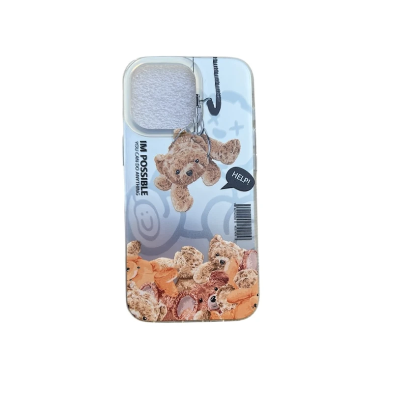 کاور طرح خرس کد 4545 مناسب برای گوشی موبایل اپل Iphone 12/12 pro