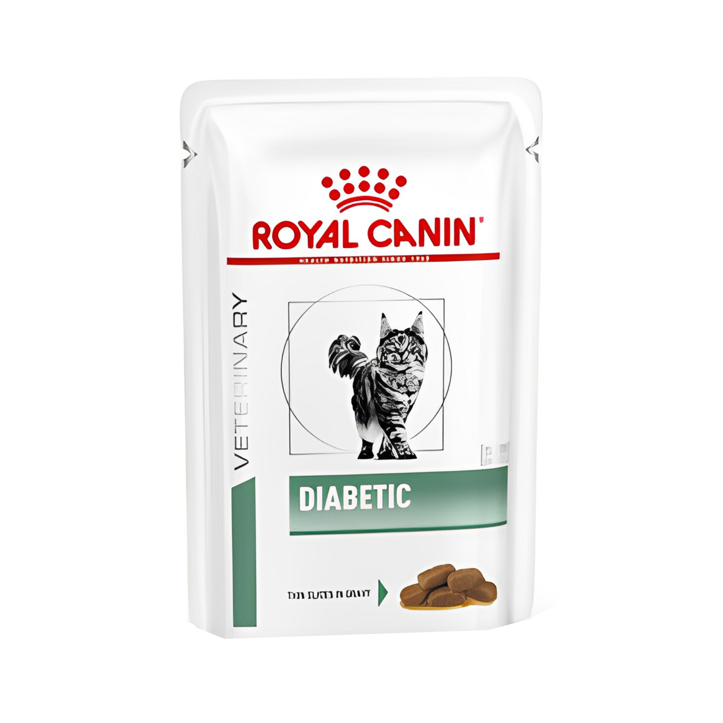 پوچ گربه رویال کنین مدل Diabetic وزن 85 گرم