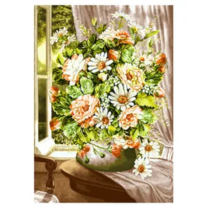 نخ و نقشه تابلوفرش مدل 25184